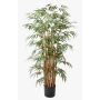 Planta artificial de bambú HIKITO, tallos naturales, 145 cm
