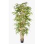 Planta artificial de bambú HIKITO, tallos naturales, 205 cm