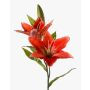 Ramillete textil de lirio tigre EMIKO, naranja, 65cm