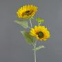 Girasol de plástico IVONA, amarillo, 60cm