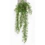 Ripsalis artificial colgante PUEBLA con palo, verde, 75cm