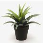 Agave artificial SEDA, verde, 20cm, Ø25cm