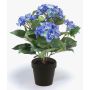 Flor falsa hortensia LAIDA, azul, 35cm