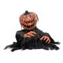 Calabaza zombi de Halloween ROVIGO, función sonido, LED, 50cm