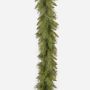 Guirnalda de abeto artificial EDINBURGH, verde, 275 cm, Ø 25 cm