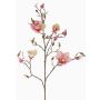 Magnolia sintética LORA, crema-rosa, 110cm, Ø10-12cm
