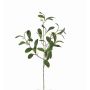 Rama decorativa de muérdago SAJAN con bayas, verde, 55 cm