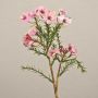Flor de cera artificial AISHA, rosa, 27 cm, Ø 1-1,5 cm