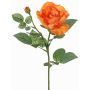 Flor decorativa rosa WAIOLA, naranja, 65cm, Ø11cm
