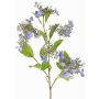 Rama artificial de hortensia KATHANI, azul-blanco-verde, 80 cm, Ø 10-13 cm
