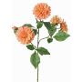 Rama decorativa de dalia QUINKA, melocotón, 70 cm