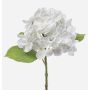 Hortensia artificial EXORIN, blanca, 50cm, Ø17cm