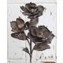 Rama de camelia de espuma sintética RANIA, marrón, 95 cm, Ø 18-22 cm