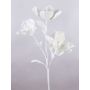 Rama de camelia de espuma sintética RANIA, blanca, 95cm, Ø18-22cm