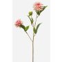 Rama artificial de dalia CEVAST, rosa-crema, 70 cm, Ø 7-8 cm