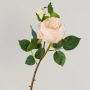 Rosa de col artificial MIRETTA, rosa-verde, 60 cm, Ø 3-9 cm
