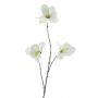Rama artificial de magnolia FLAVA, blanca, 85 cm