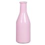Botella de vidrio ANYA, rosa, 18cm, Ø6,5cm