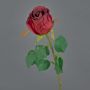Flor decorativa de rosa KLONI, roja, 50 cm, Ø 5,5 cm