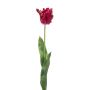Tulipán artificial tipo «loro» LUNIA, rosa, 70 cm