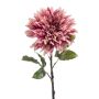 Flor artificial de dalia JESKA, rosa antiguo, 65 cm