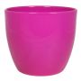 Maceta para plantas TEHERAN BASAR, cerámica, fucsia, 15cm, Ø17,5cm