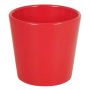 Maceta para orquídeas BANEH, cerámica, rojo, 12,5cm, Ø13,5cm