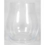 Jarrón para velas KASINDA, transparente, 32cm, Ø26cm