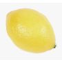 Fruta decorativa: limón BAIBA, amarillo, 7,5 cm, Ø 5,5 cm