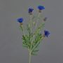 Flor artificial decorativa de aciano ORTIGO, azul, 60 cm, Ø 2-6 cm