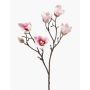 Magnolia artificial ANEU, rosa, 65 cm, Ø 7-8 cm