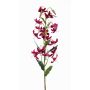 Flor artificial de lirio tigre ARAMAIO, rojo burdeos, 80 cm, Ø 13 cm