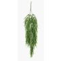 Planta artificial suculenta Rhipsalis colgante TALIGA con varilla, verde, 80cm