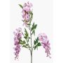 Rama de glicinia artificial ONORATO con flores, morada, 70 cm