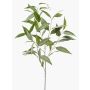 Rama de ligustro artificial JUSTEL, verde-gris, 95 cm