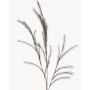 Rama decorativa de hierba pluma con espigas YECORA, gris, 130 cm