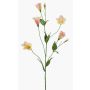 Rama artificial de lisianthus PAZAN, rosa-crema, 70 cm, Ø 3-5 cm