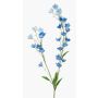 Rama decorativa de ranúnculo LOTA, azul, 90 cm, Ø 3-4 cm