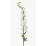 Flor artificial grande de espuela de caballero SZILVIA, blanca, 130 cm