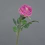 Rosa artificial «Kohl-Rose» CATINCA, rosa, 60 cm, Ø 9 cm