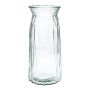 Jarrón de mesa RUBIE de cristal, transparente, 24 cm, Ø 11 cm