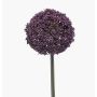 Flor artificial Allium TUXLON, lila oscuro, 75 cm