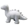 Figura de animal: estegosaurio NIONA de cemento, gris, 35x12x23cm