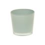 Vaso para velas ALENA, azul, 9cm, Ø10cm