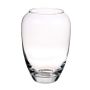 Florero de cristal GILLIAN, transparente, 30cm, Ø11,5cm/Ø16cm