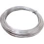 Alambre de aluminio lacado en plata TANEA, 12m, Ø2mm