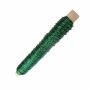 Alambre decorativo recubierto de barniz resistente ZELMA, verde, 100g, 50m, Ø0,5mm