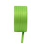 Cinta de satén doble VIPKE, verde manzana, 50 m, 6 mm