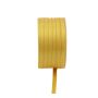 Cinta de raso doble VIPKE, amarilla, 50 m, 6 mm