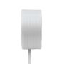 Cinta de raso doble VIPKE, blanca, 50 m, 3 mm
